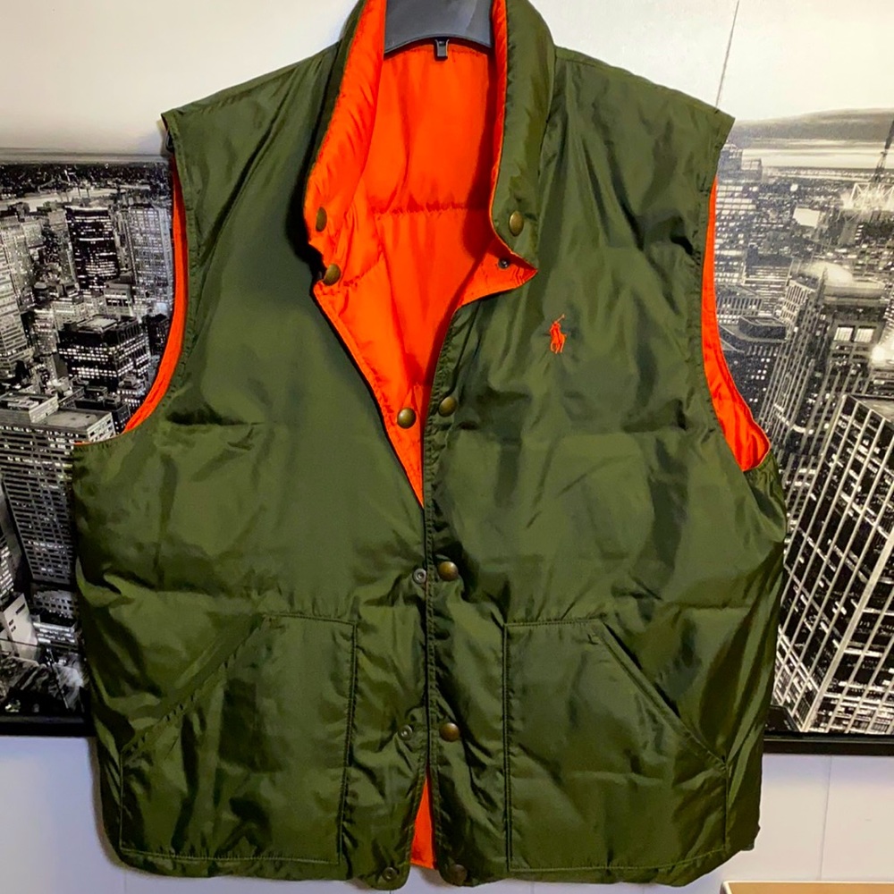 Polo Vest Reversible Large